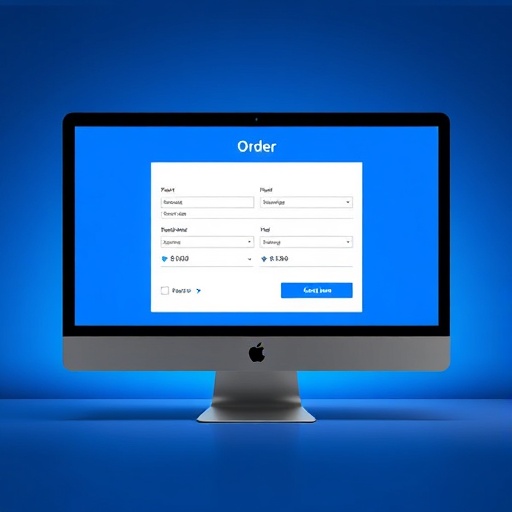 Bestellformular ausfüllen